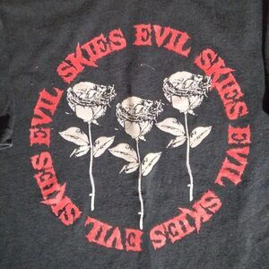Half Evil x Lil Skies Collab Evil Skies T-Shirt